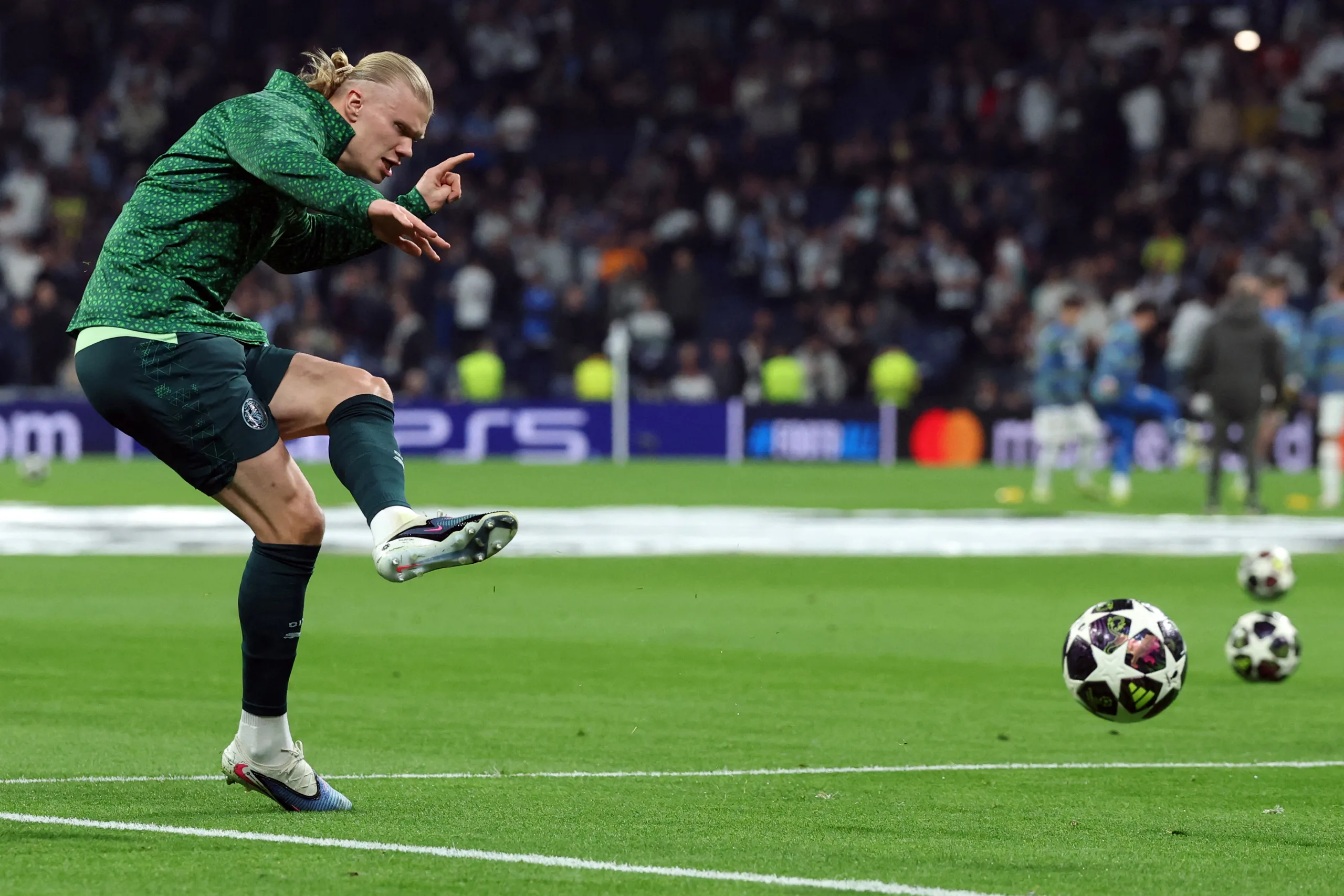 Ambiance Champions League huitiemes de finale retour 2026 PSG Arsenal City