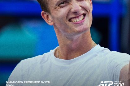 Arthur Fils en demi-finale du Masters 1000 Miami Open 2026 face à Jiri Lehecka