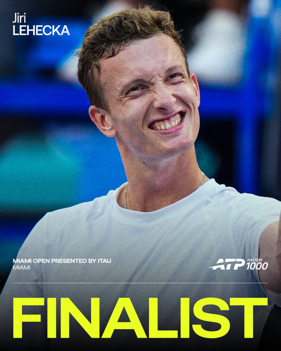 Arthur Fils en demi-finale du Masters 1000 Miami Open 2026 face à Jiri Lehecka