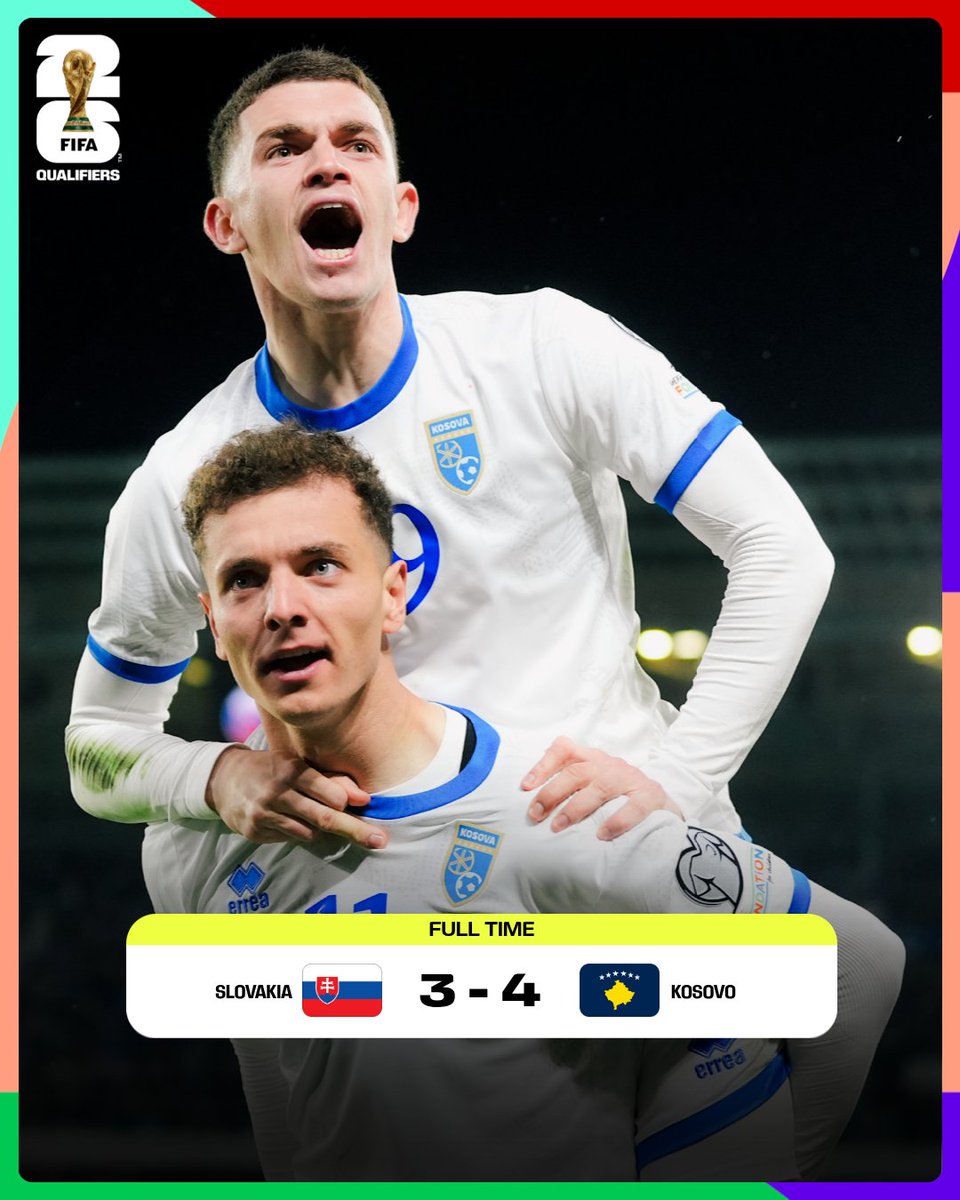 Kosovo fête sa qualification en finale des barrages de la Coupe du Monde 2026