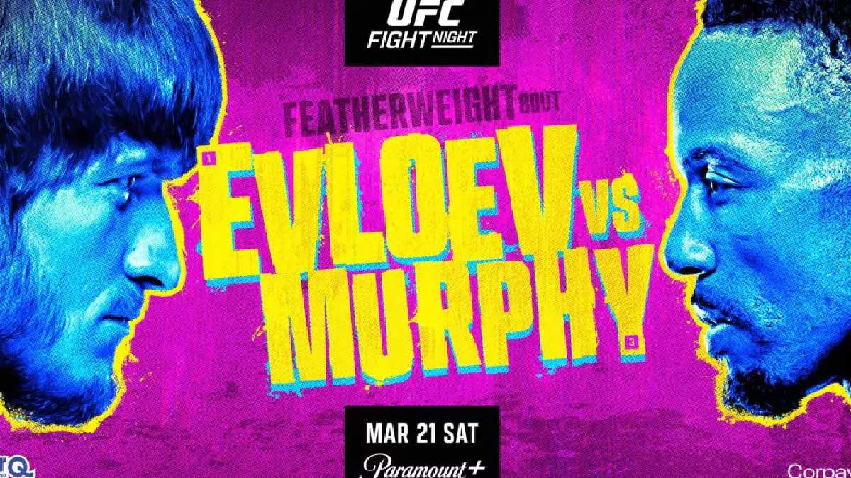 Movsar Evloev et Lerone Murphy à l'UFC London O2 Arena mars 2026