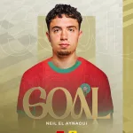 Neil El Aynaoui but égalisateur Maroc 1-1 Equateur amical 27 mars 2026