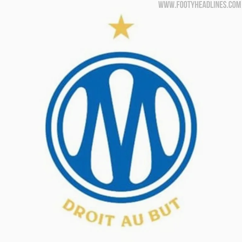 Nouveau logo de l'Olympique de Marseille 2026, blason épuré inspiré de 1935