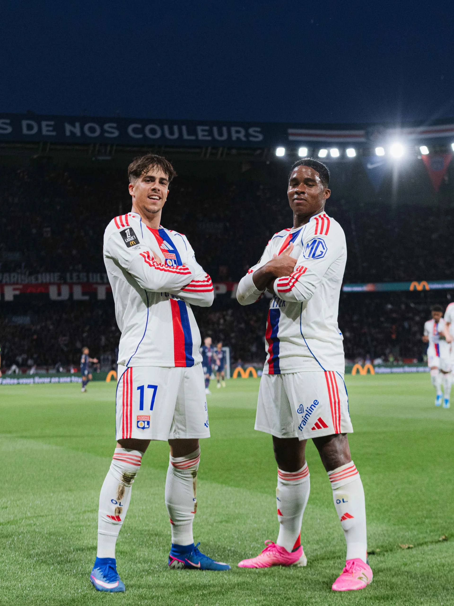 Endrick et Afonso Moreira, duo décisif de l’OL face au PSG - Ligue 1 J30 19 avril 2026