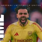 Eberechi Eze but Arsenal Newcastle 1-0 Premier League 25 avril 2026