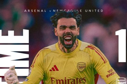 Eberechi Eze but Arsenal Newcastle 1-0 Premier League 25 avril 2026