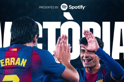 Lamine Yamal tire son penalty face au Celta Vigo au Spotify Camp Nou, Liga 2026