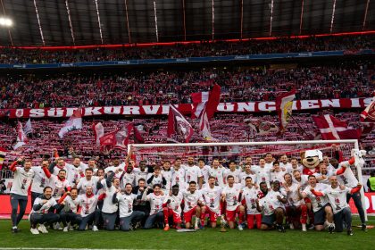 Bayern Munich champion de Bundesliga 2026 - 35e titre célébration Allianz Arena