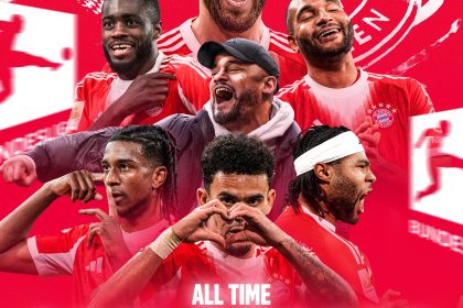 Bayern Munich record absolu 105 buts en Bundesliga 2025-2026