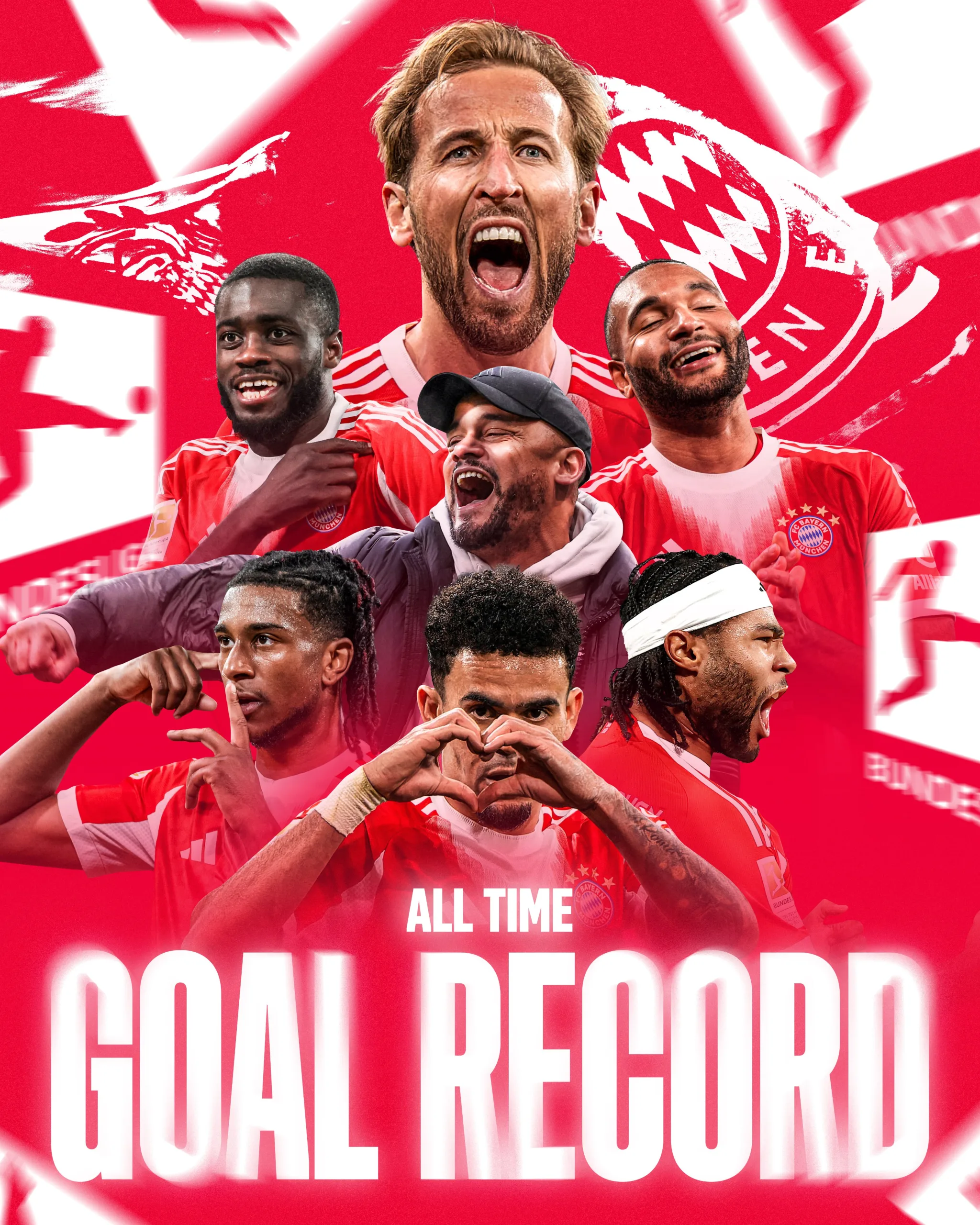 Bayern Munich record absolu 105 buts en Bundesliga 2025-2026