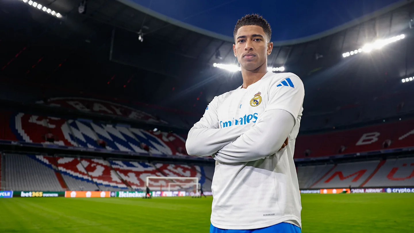 Bellingham avant le match Bayern Munich Real Madrid Ligue des Champions 2026