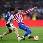 Action de jeu Atletico Madrid Real Sociedad finale Copa del Rey 2026 La Cartuja Seville