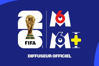 Logo Coupe du Monde 2026 et M6 - programme des matchs en clair