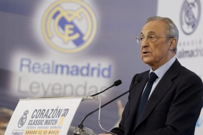 Florentino Pérez prend la parole après l'élimination du Real Madrid face au Bayern Munich en Ligue des Champions 2026