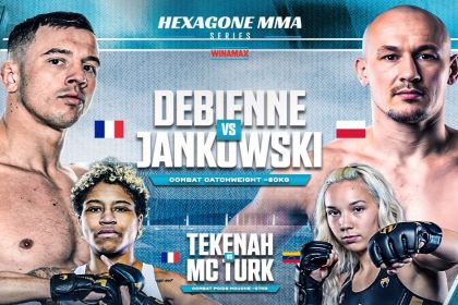 Affiche Hexagone MMA Series - Debienne vs Jankowski au Chaudron du Portel 25 avril 2026