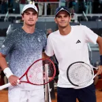 Rafael Jodar célèbre sa victoire au Madrid Open 2026 Caja Mágica