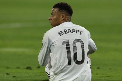 Kylian Mbappé lors d'un match du Real Madrid en Liga 2026