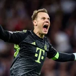 Manuel Neuer auteur de 9 arrêts lors de Real Madrid Bayern Munich en Ligue des Champions 2026