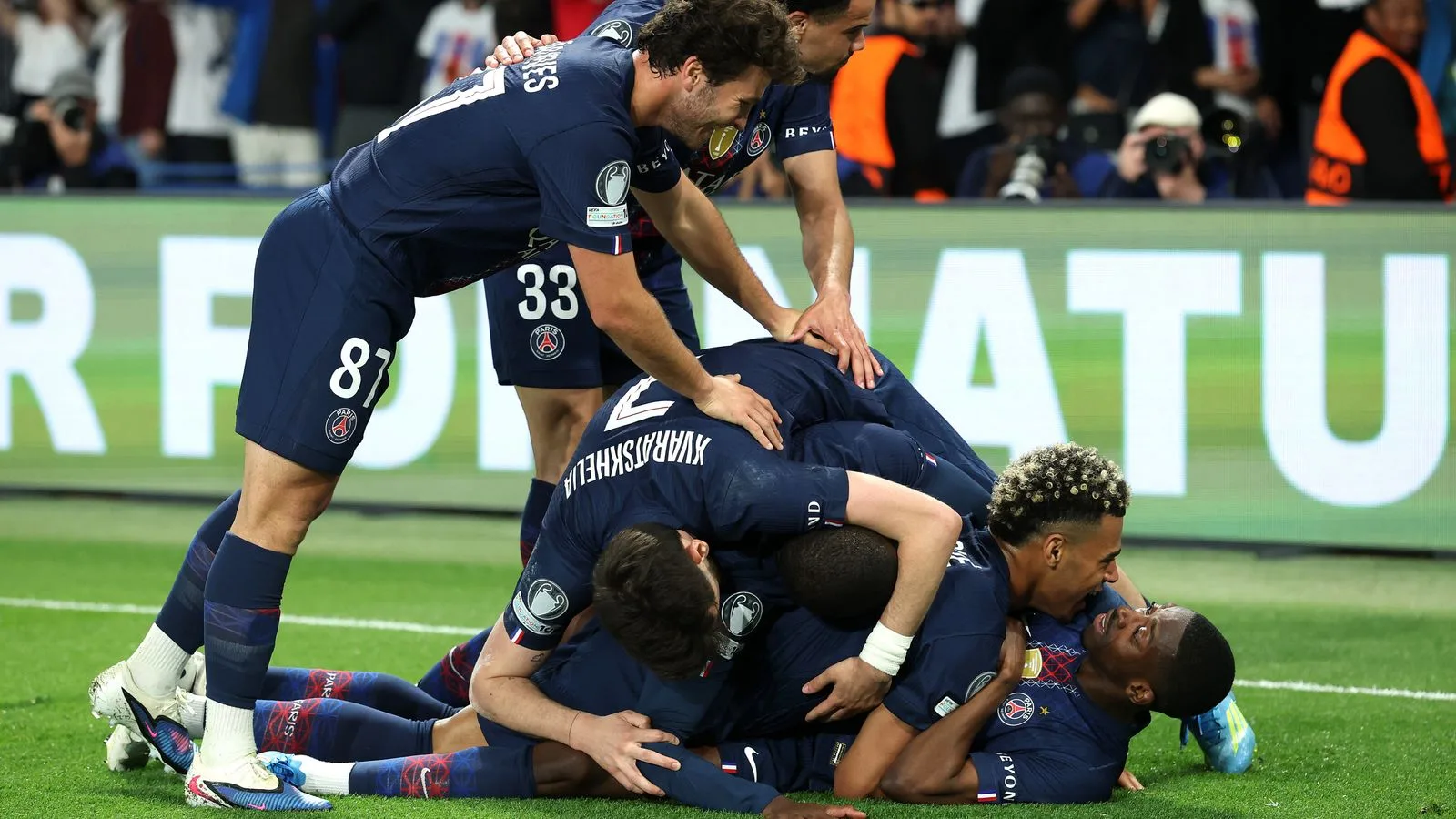 PSG 5-4 Bayern Munich, demi-finale aller Ligue des Champions, Parc des Princes 28 avril 2026