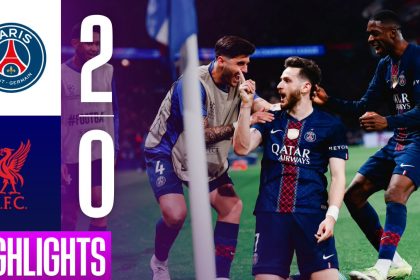 PSG joueurs célèbrent une victoire lors de la saison historique 2025-2026