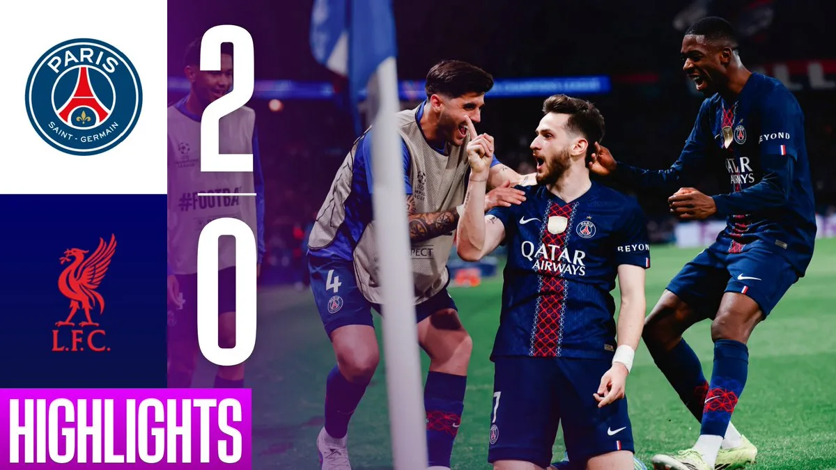 PSG joueurs célèbrent une victoire lors de la saison historique 2025-2026