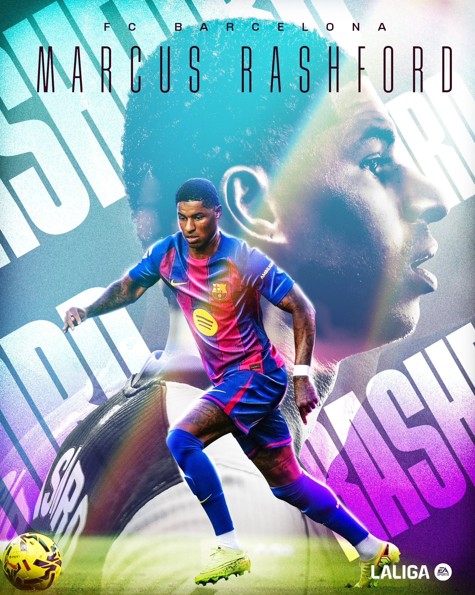 Marcus Rashford Barcelone Getafe La Liga 25 avril 2026