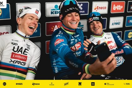 Tadej Pogacar victorieux au Tour des Flandres 2026 à Audenarde