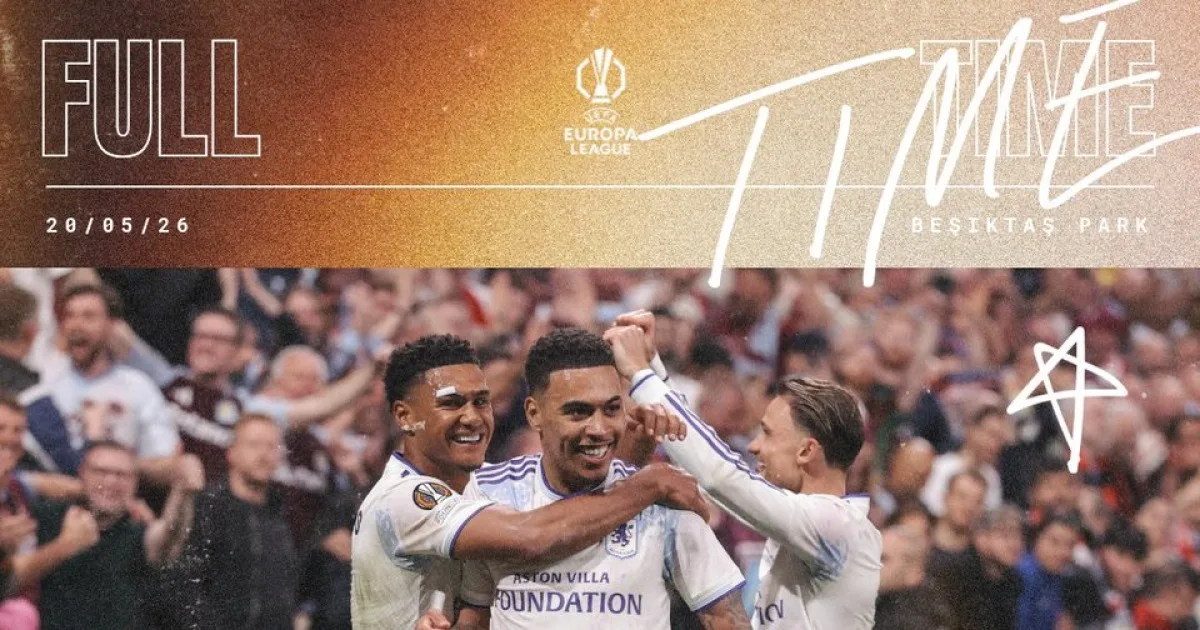 Aston Villa champion de la Ligue Europa 2026 face au SC Freiburg à Istanbul