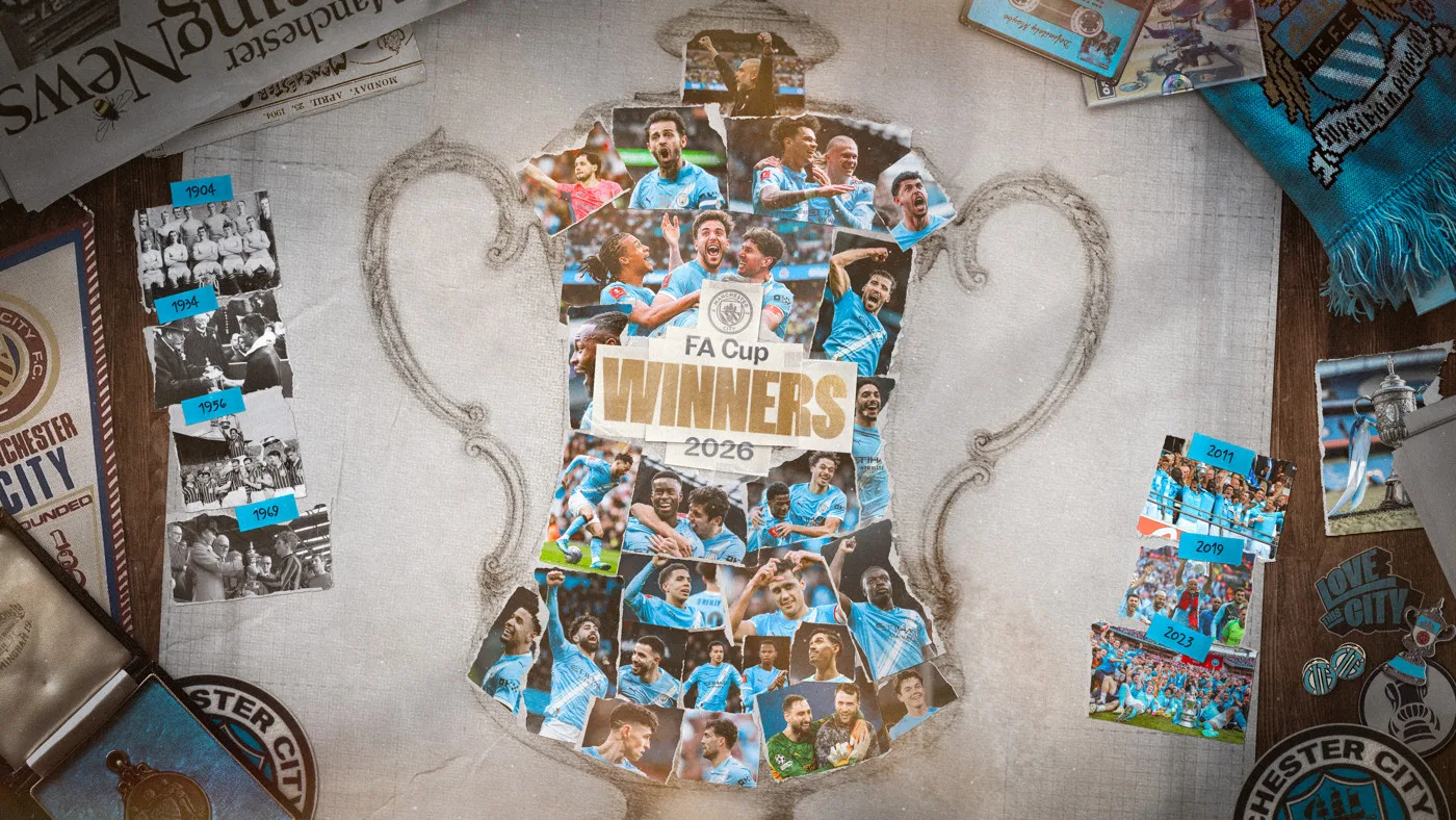 Manchester City vainqueur FA Cup 2026 face à Chelsea à Wembley