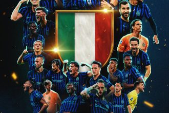 Inter Milan 21e Scudetto 2026 trophee celebration Serie A