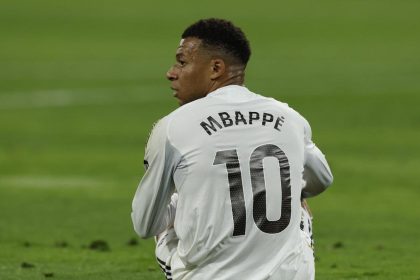 Kylian Mbappé en maillot du Real Madrid lors de la saison 2025-2026