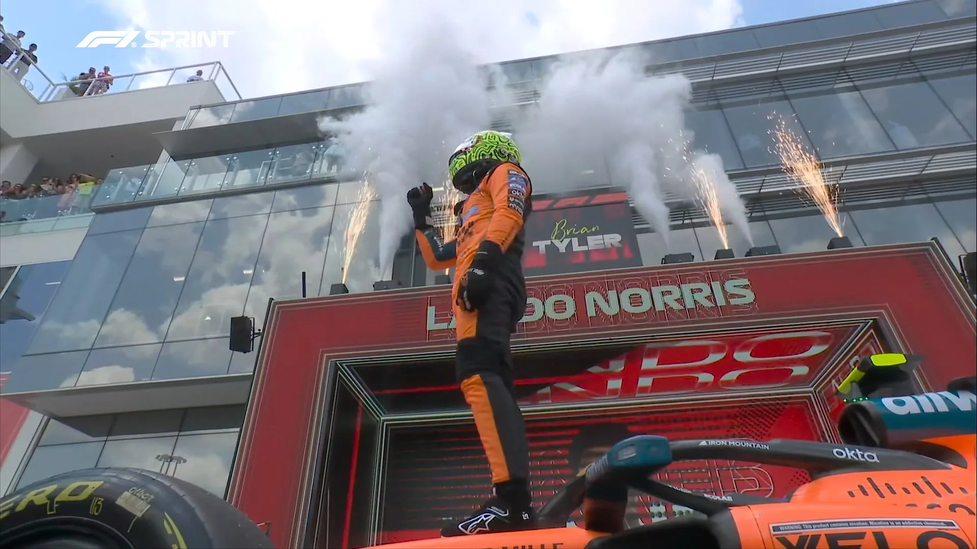 Lando Norris vainqueur du Sprint du Grand Prix de Miami F1 2026