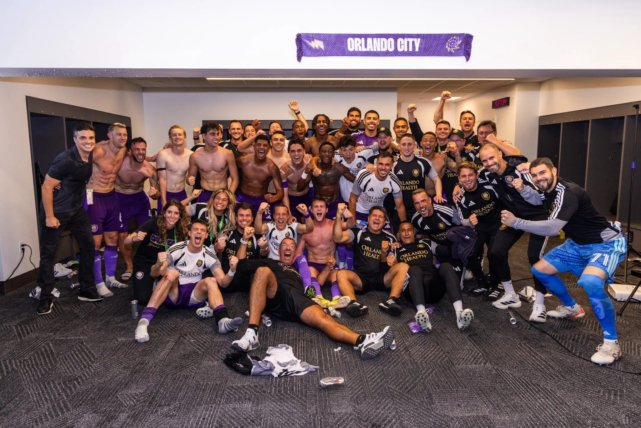 Martín Ojeda célèbre le hat-trick d'Orlando City contre Inter Miami MLS 2026