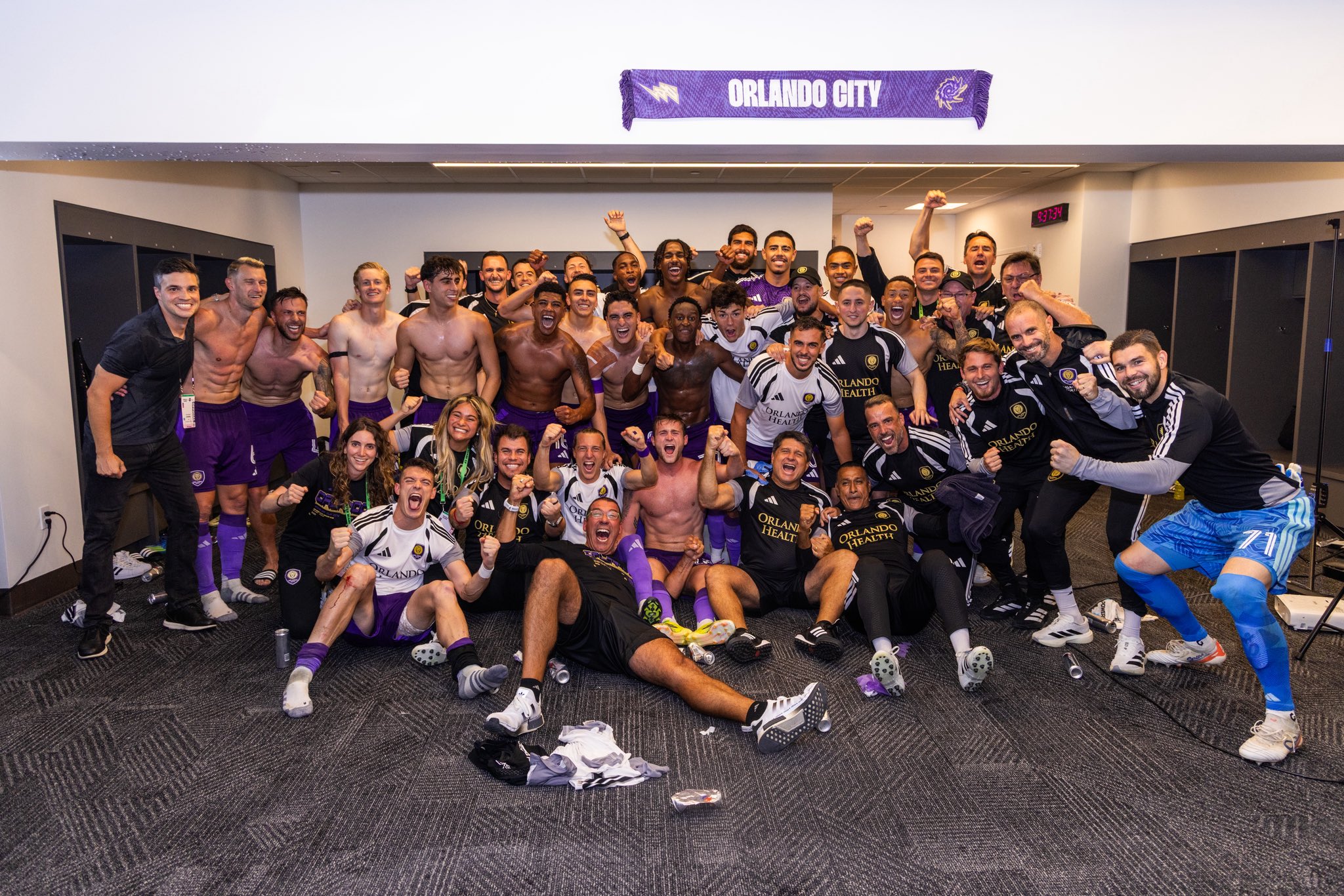 Martín Ojeda célèbre le hat-trick d'Orlando City contre Inter Miami MLS 2026