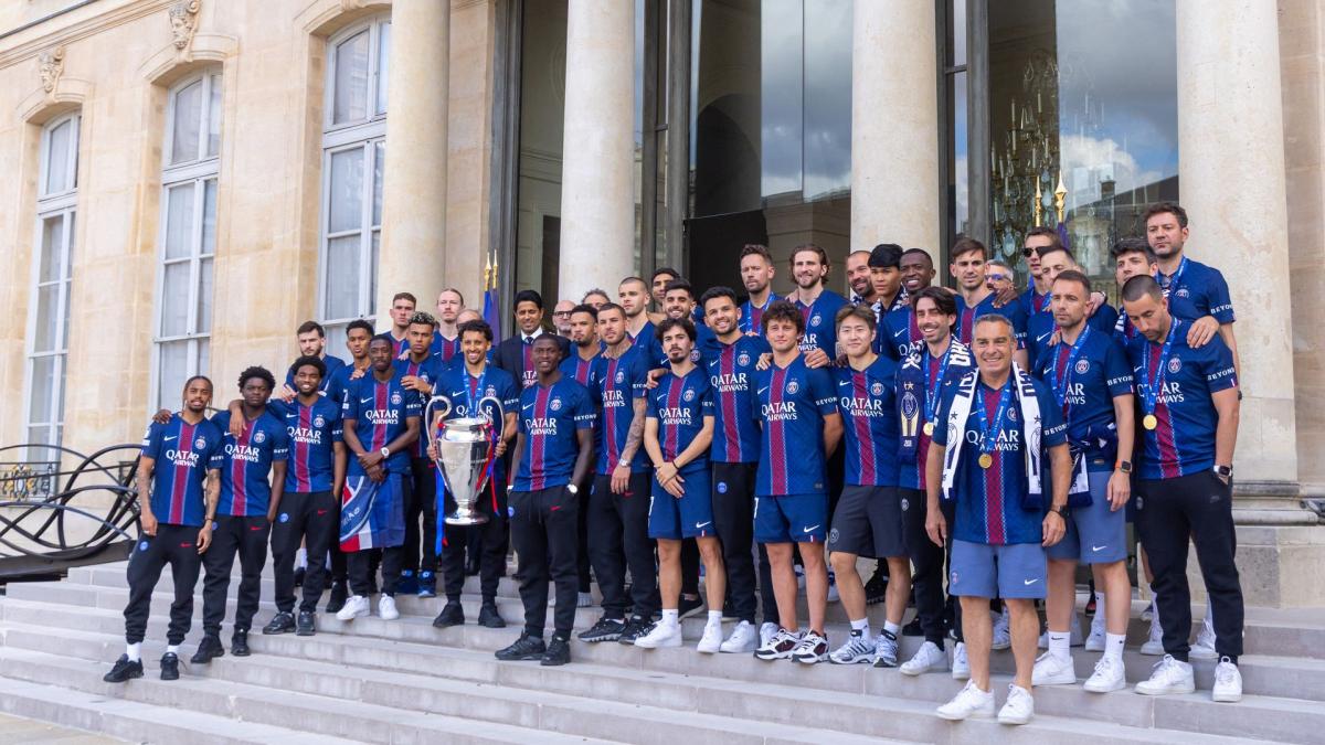 PSG double champion d’Europe 2026 avec le trophée de la Ligue des Champions