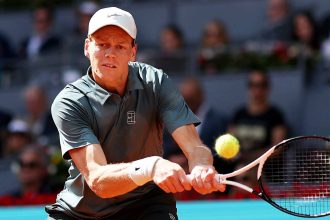 Jannik Sinner en demi-finale du Madrid Open 2026 face à Arthur Fils