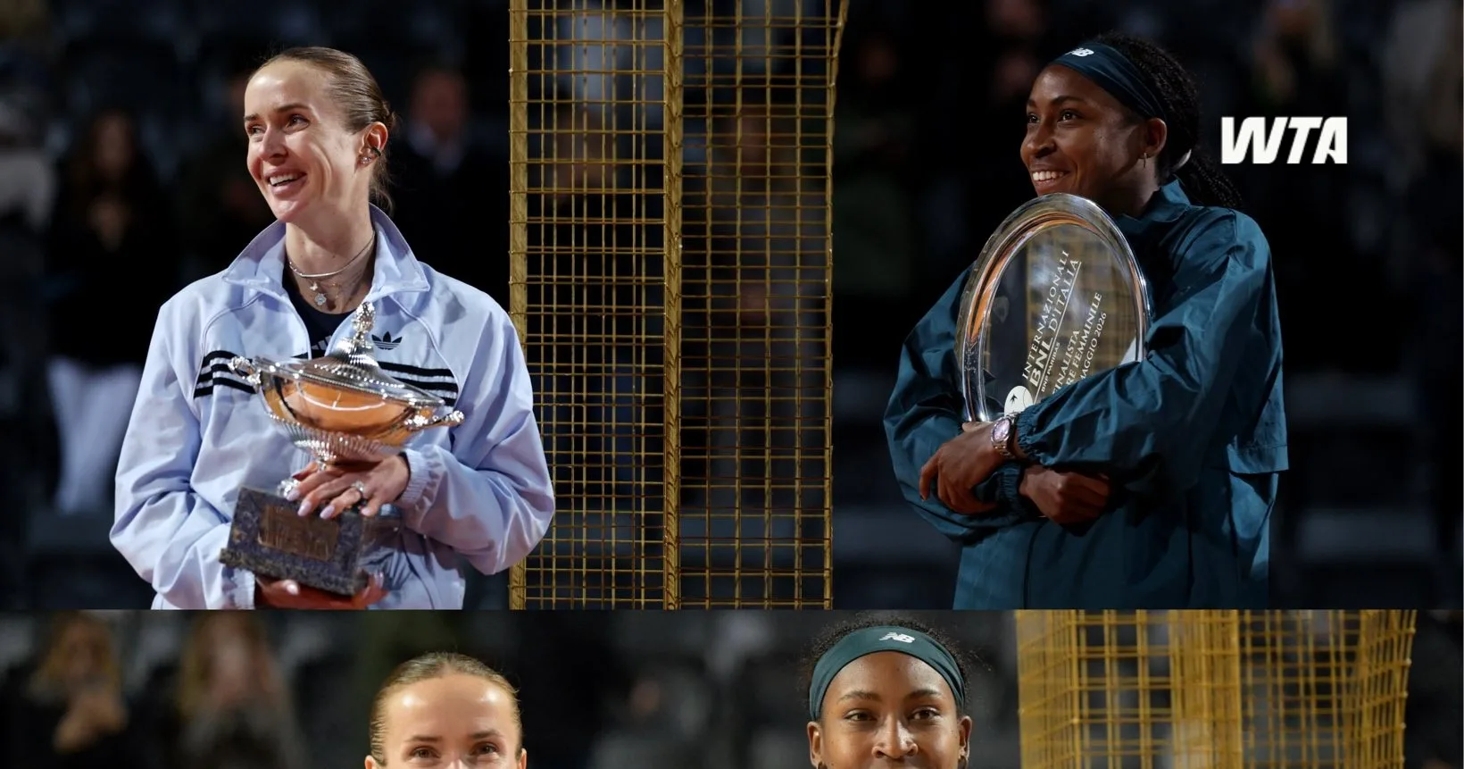 Elina Svitolina et Coco Gauff en finale du WTA 1000 de Rome 2026