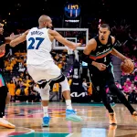 Wembanyama record 12 contres playoffs NBA Game 1 Spurs Timberwolves 2026