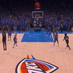 Victor Wembanyama en action lors du Game 1 Spurs-Thunder Finales de Conférence Ouest NBA 2026