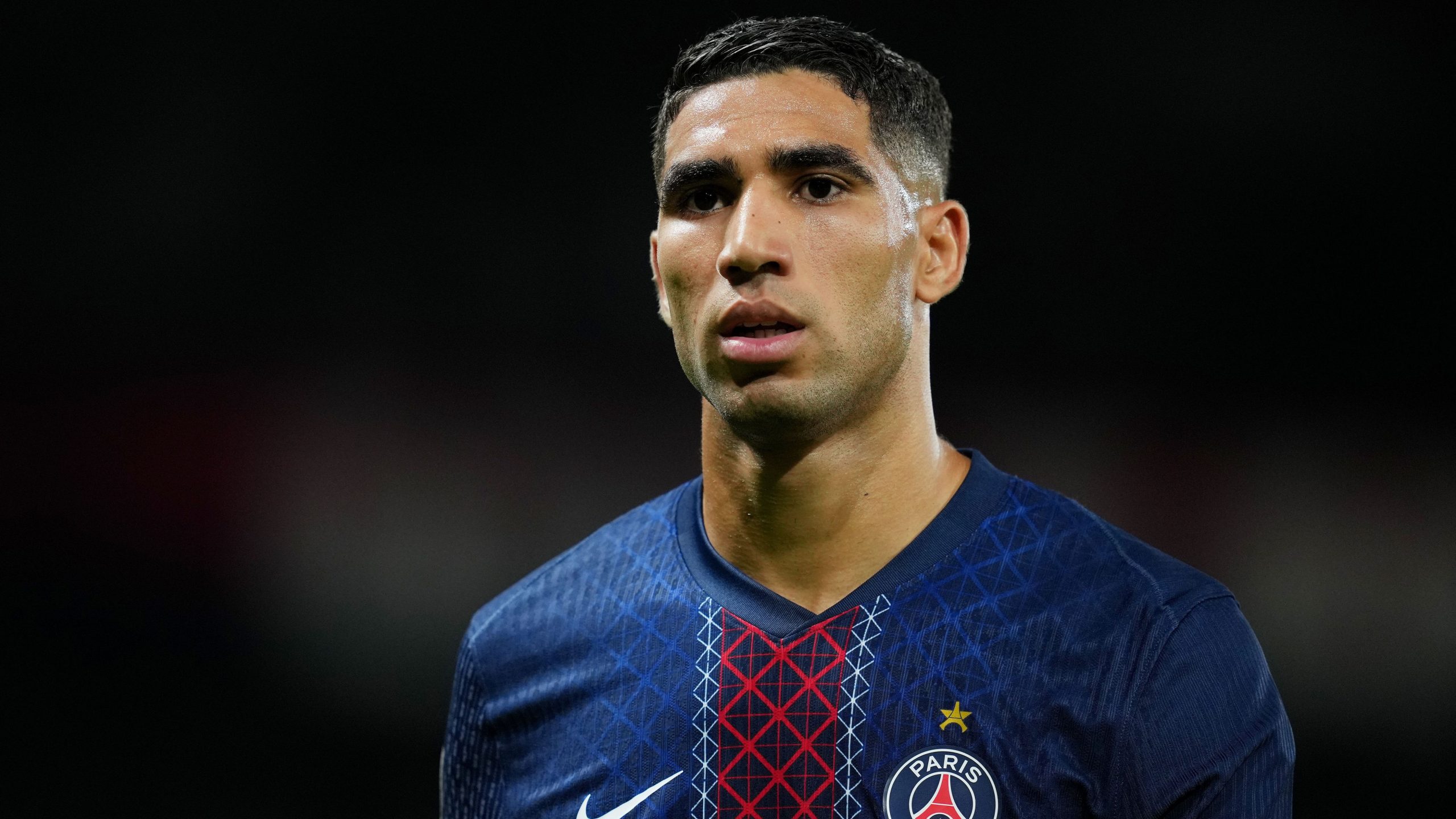Achraf Hakimi sous le maillot du Paris Saint-Germain