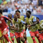 Les joueurs du Cap-Vert célèbrent à la Coupe du monde 2026