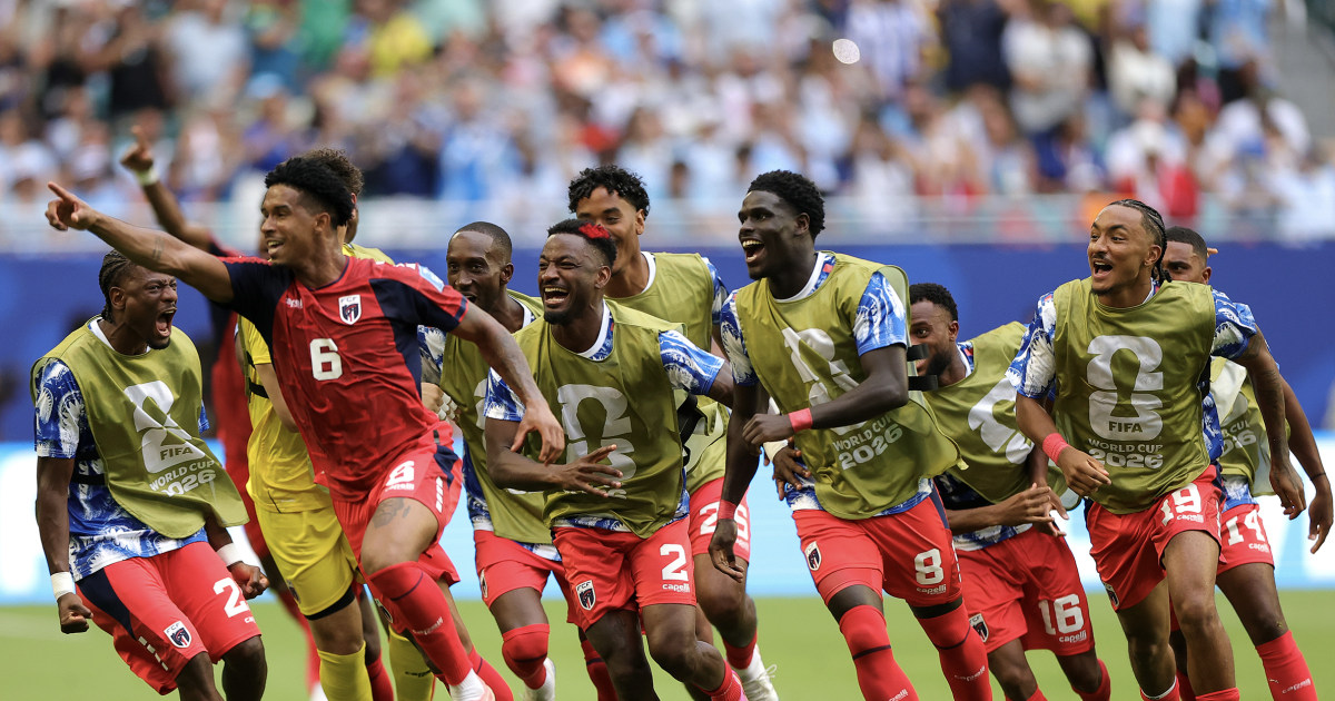 Les joueurs du Cap-Vert célèbrent à la Coupe du monde 2026