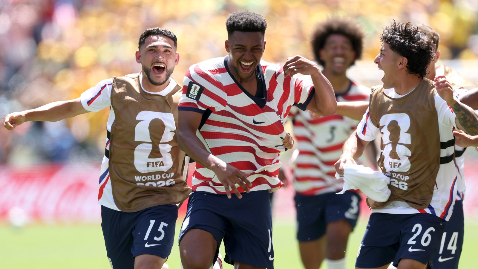États-Unis - Australie, Coupe du monde 2026 : les joueurs américains fêtent la qualification