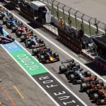 George Russell (Mercedes W17) en pole position lors des qualifications du GP de Barcelone-Catalogne 2026