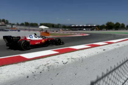 George Russell Mercedes EL1 GP Barcelone 2026 Formule 1