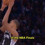 Knicks remontée record NBA Finals Game 4 2026 — Brunson Anunoby Spurs 107-106