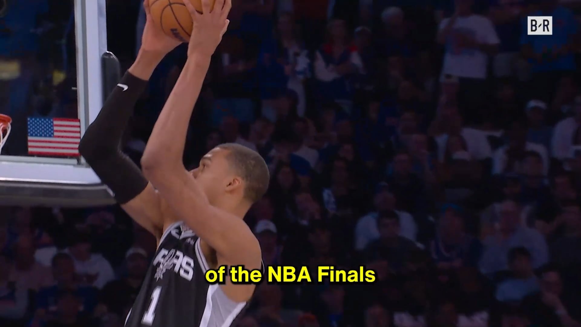 Knicks remontée record NBA Finals Game 4 2026 — Brunson Anunoby Spurs 107-106