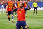 Lamine Yamal célèbre son but pour l’Espagne face à l’Arabie saoudite au Mondial 2026