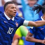 Kylian Mbappé célèbre un but lors de France - Irak 3-0 à la Coupe du monde 2026