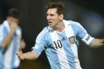 Lionel Messi célèbre son 911e but en carrière, penalty contre l'Islande (Argentine 3-0, 10 juin 2026)